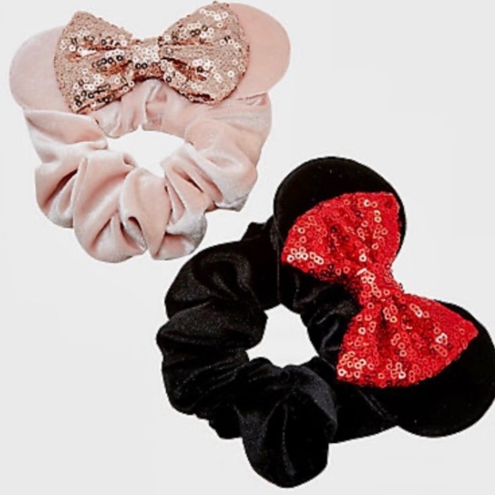 Minnie Mouse Scrunchies